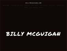 Tablet Screenshot of billymcguigan.com